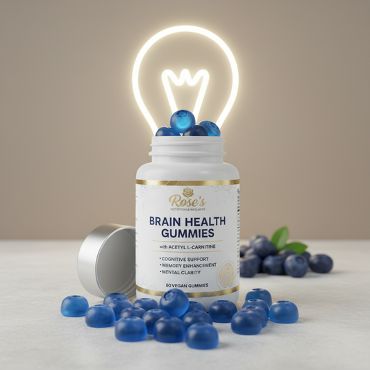 Brain Health Gummies - Acetyl L-Carnitine for Memory & Focus Support