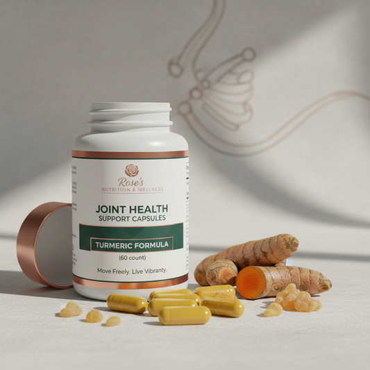 Joint Health Support Capsules - Glucosamine, Chondroitin & Turmeric Formula