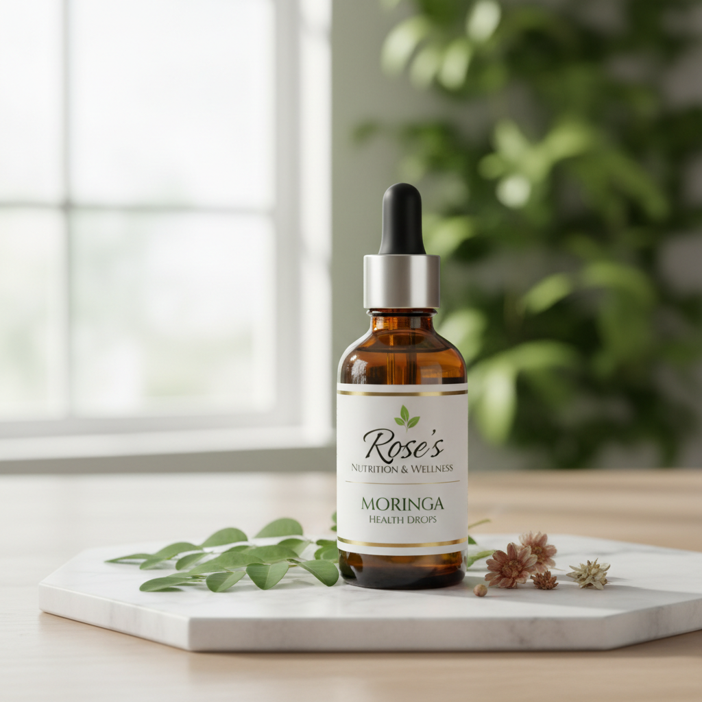 Moringa Health Drops - Natural Wellness Support